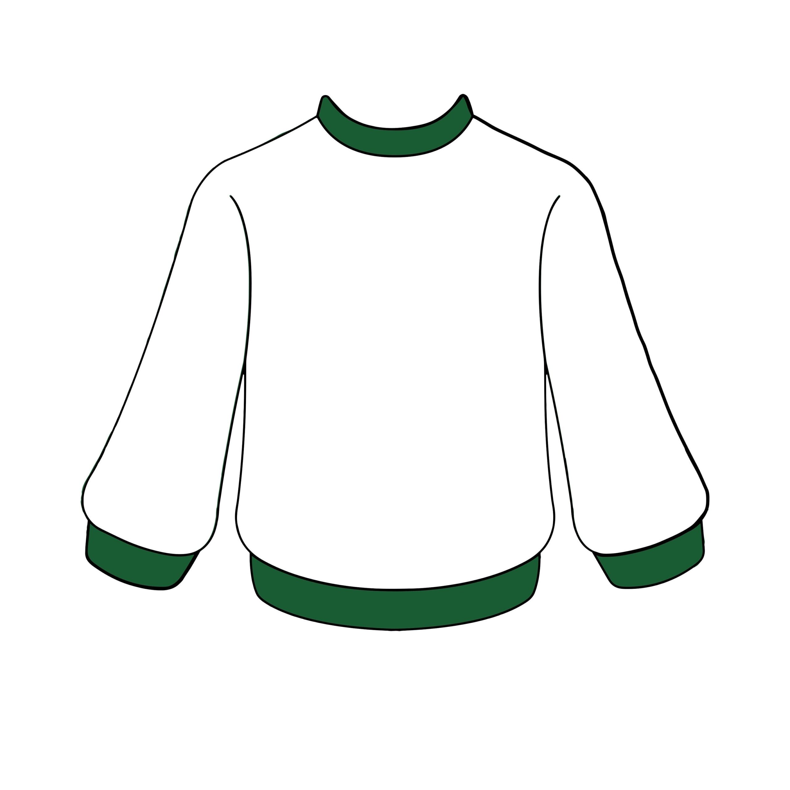 Sweater Template Printable Shop On Pinterest