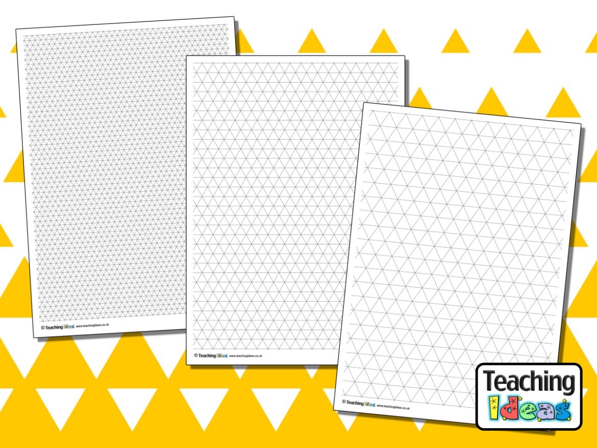 Triangle Grid Paper Teaching Ideas