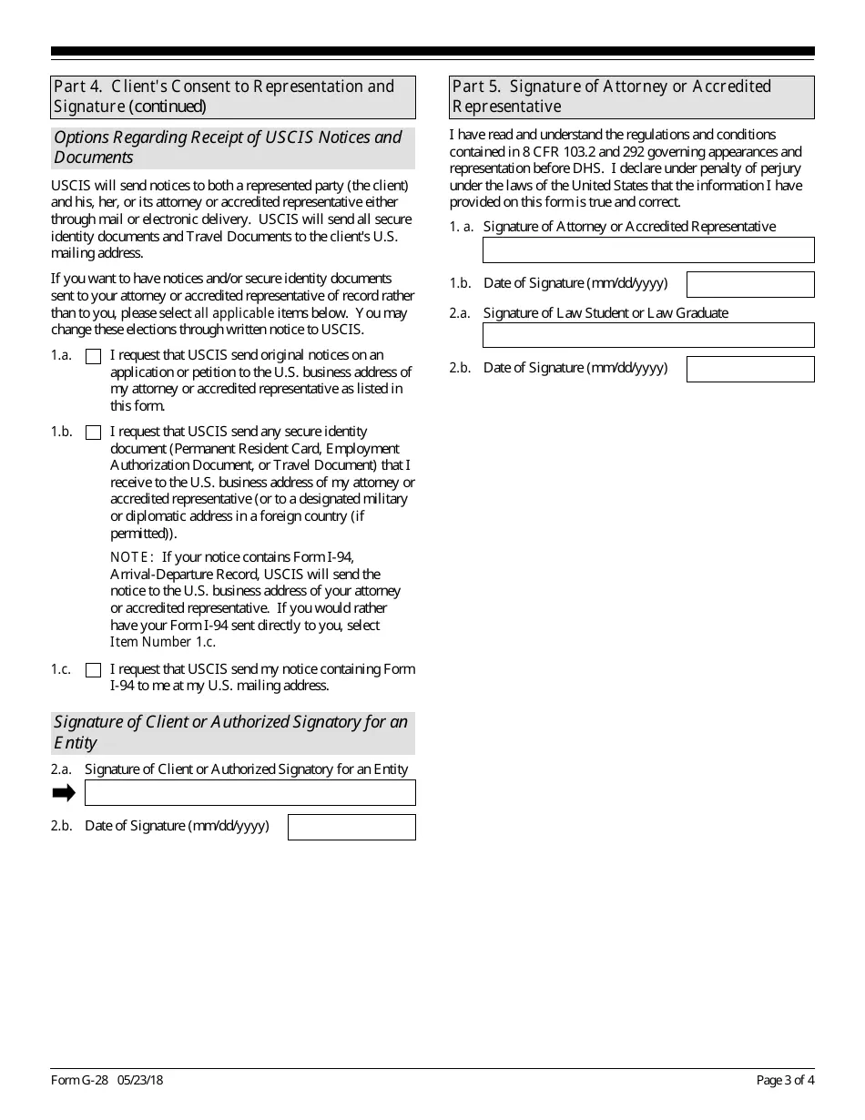 Form G 28 Download