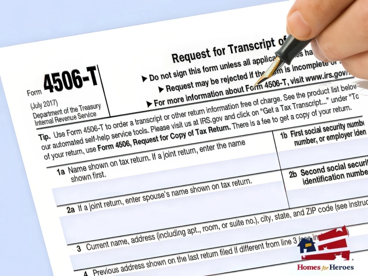 What Is Form 4506 And Will I Need It To Buy A House HFH