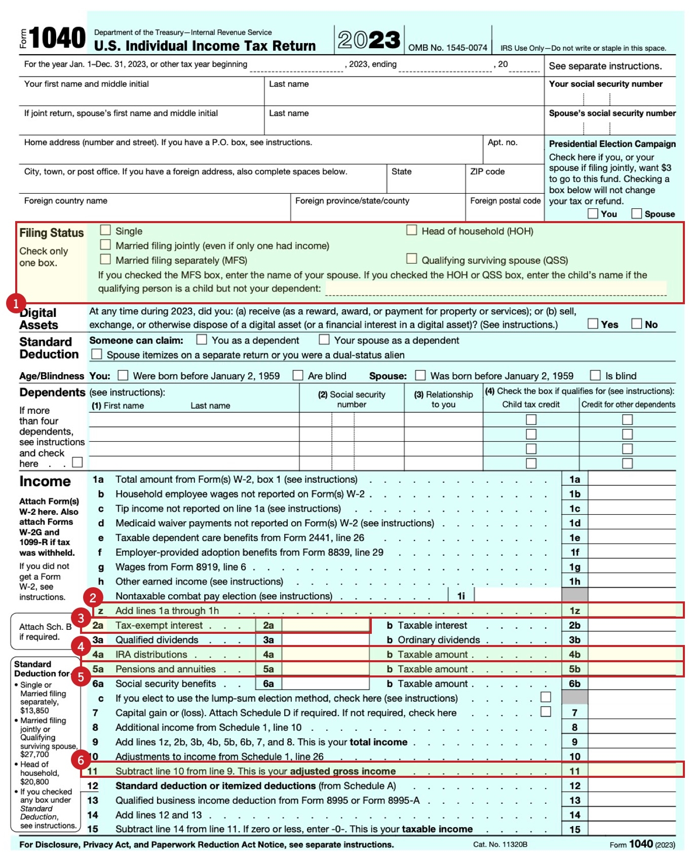 Schedule F Form 1040 2023