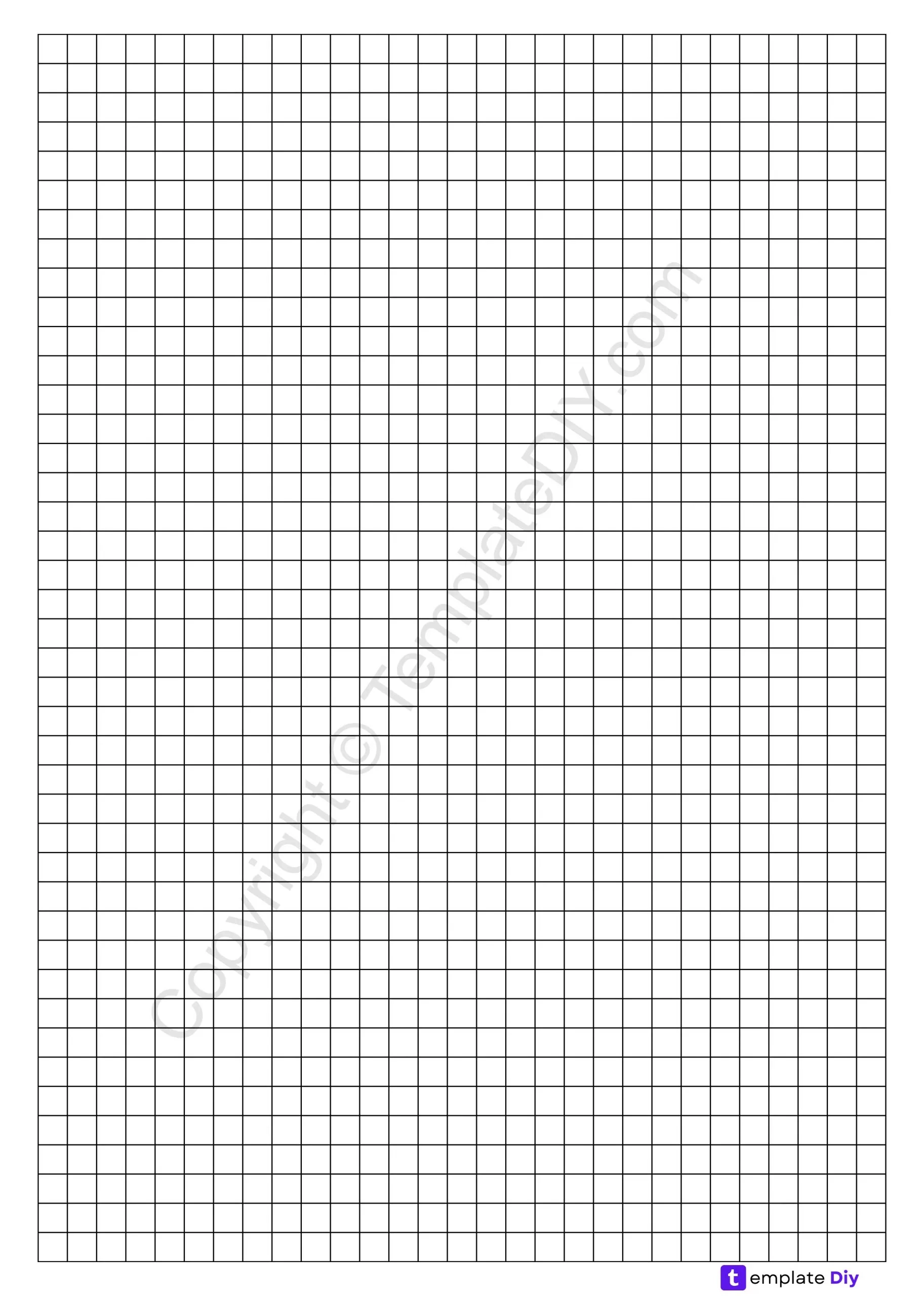 Graph Sheet Printable A4