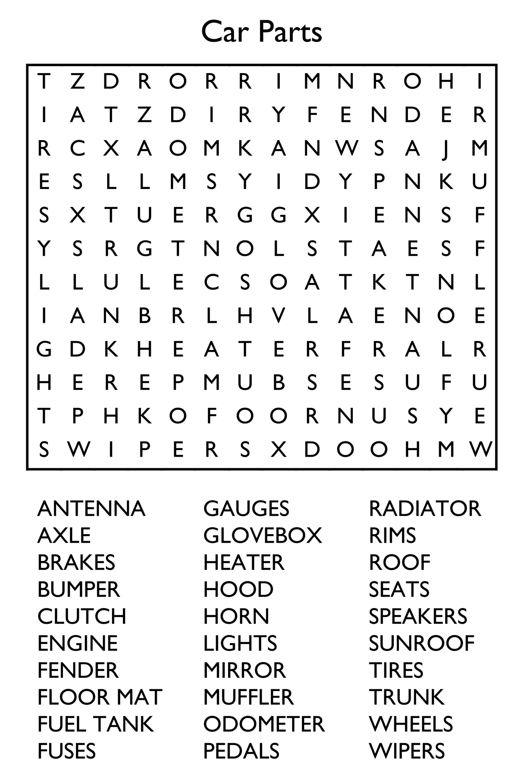 Free Printable Word Find Puzzles For Adults