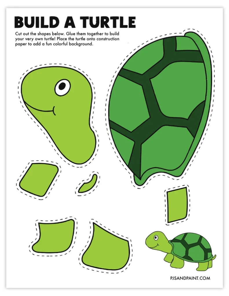 109 Free Printable Build Your Own Crafts Pjs And Paint