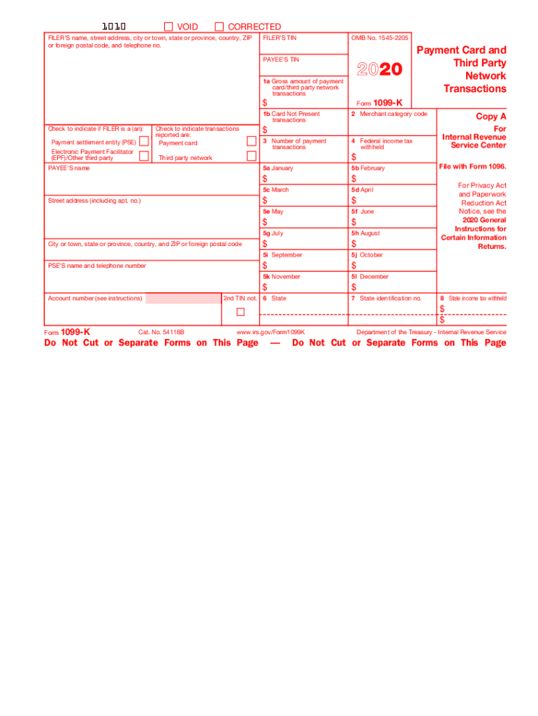 Form 1099 K 2023