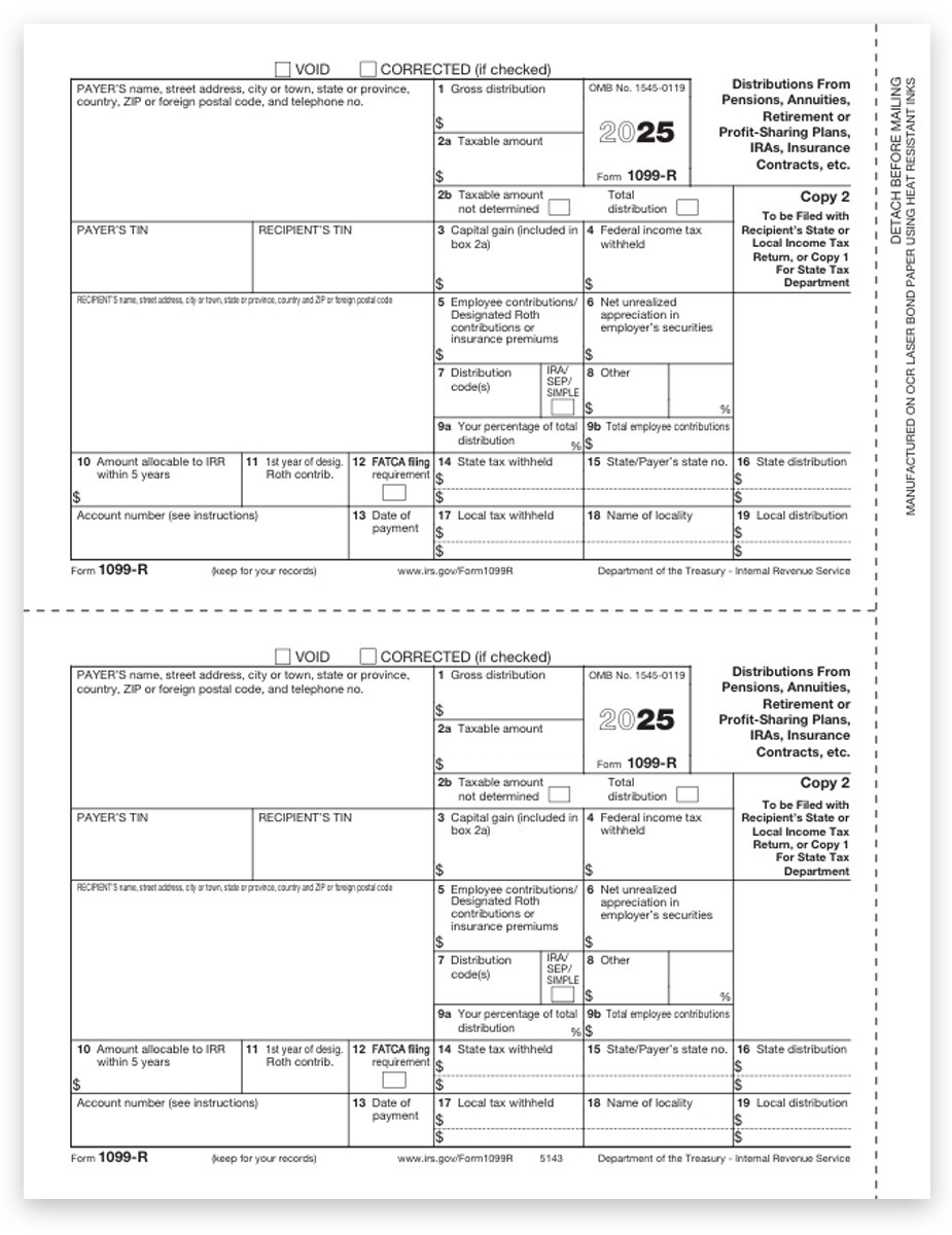 1099 R Form Printable 2023