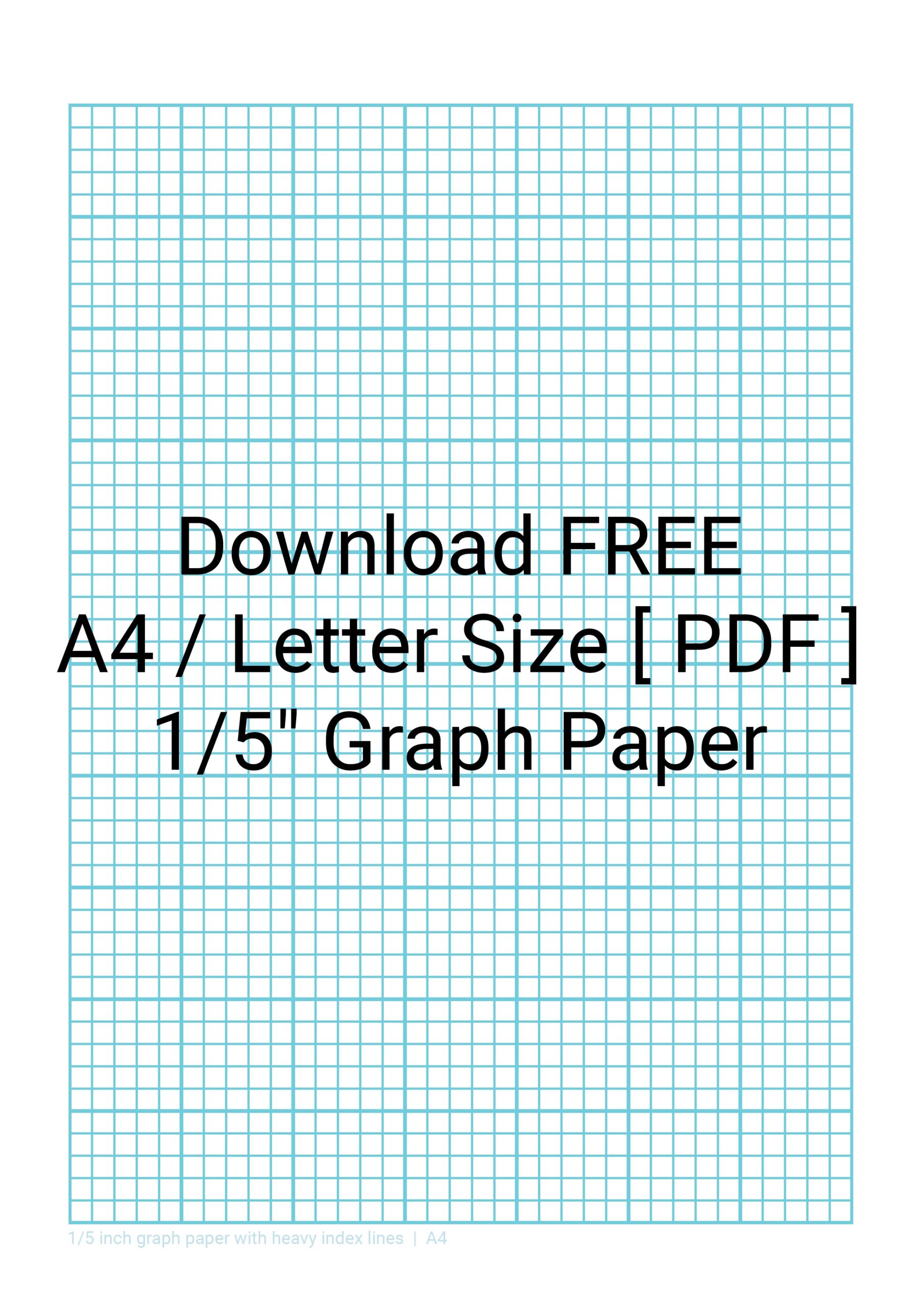 Free Printable Graph Paper A4