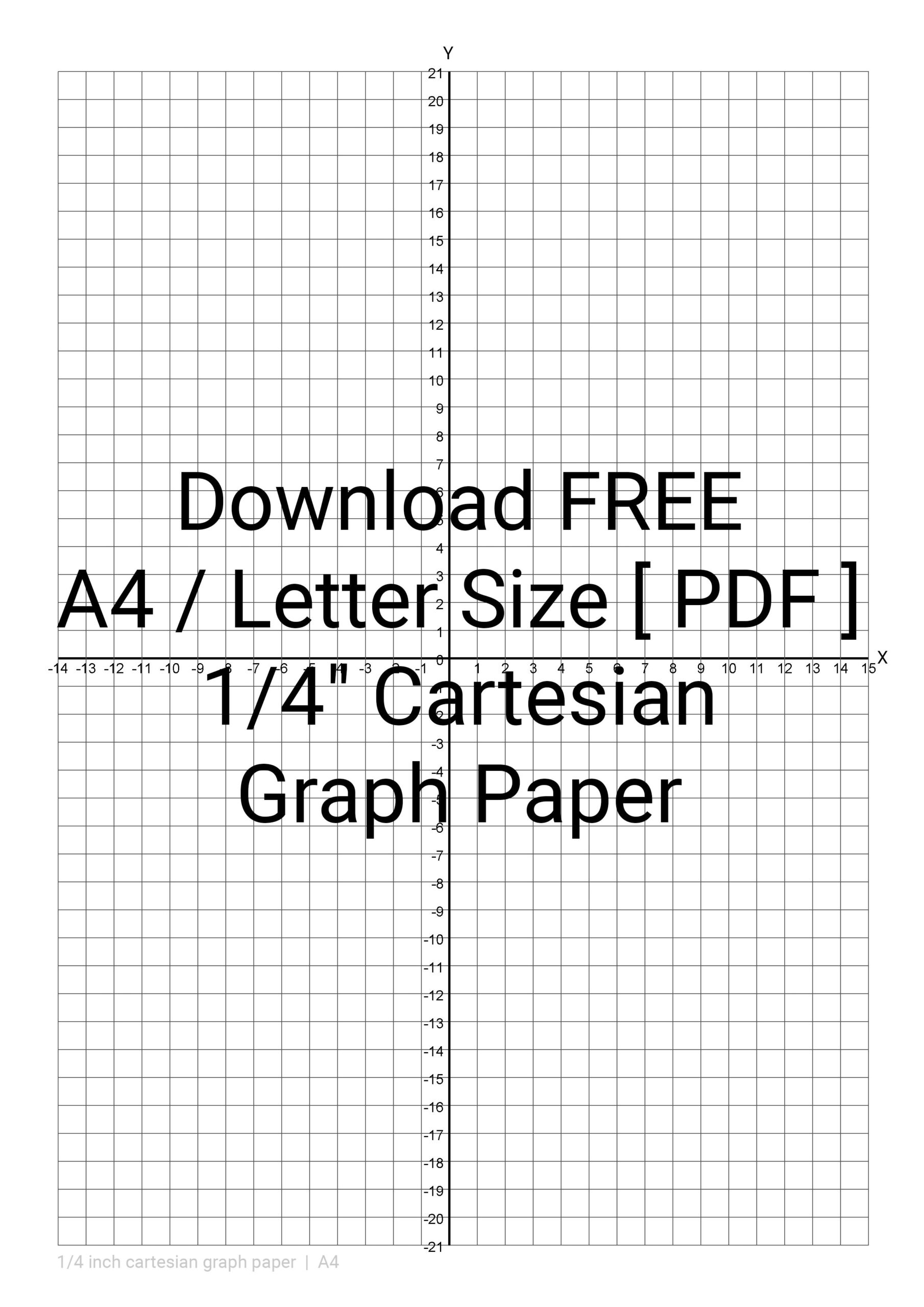 Standard Graphing Paper Printable