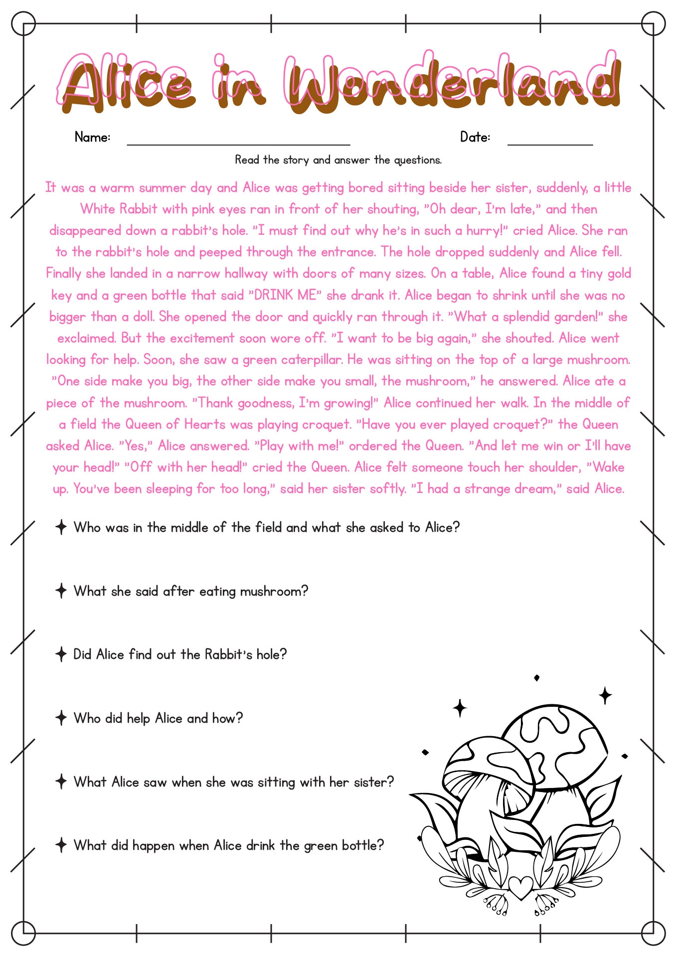 15 Fourth Grade Reading Comp Worksheets Free PDF At Worksheeto 