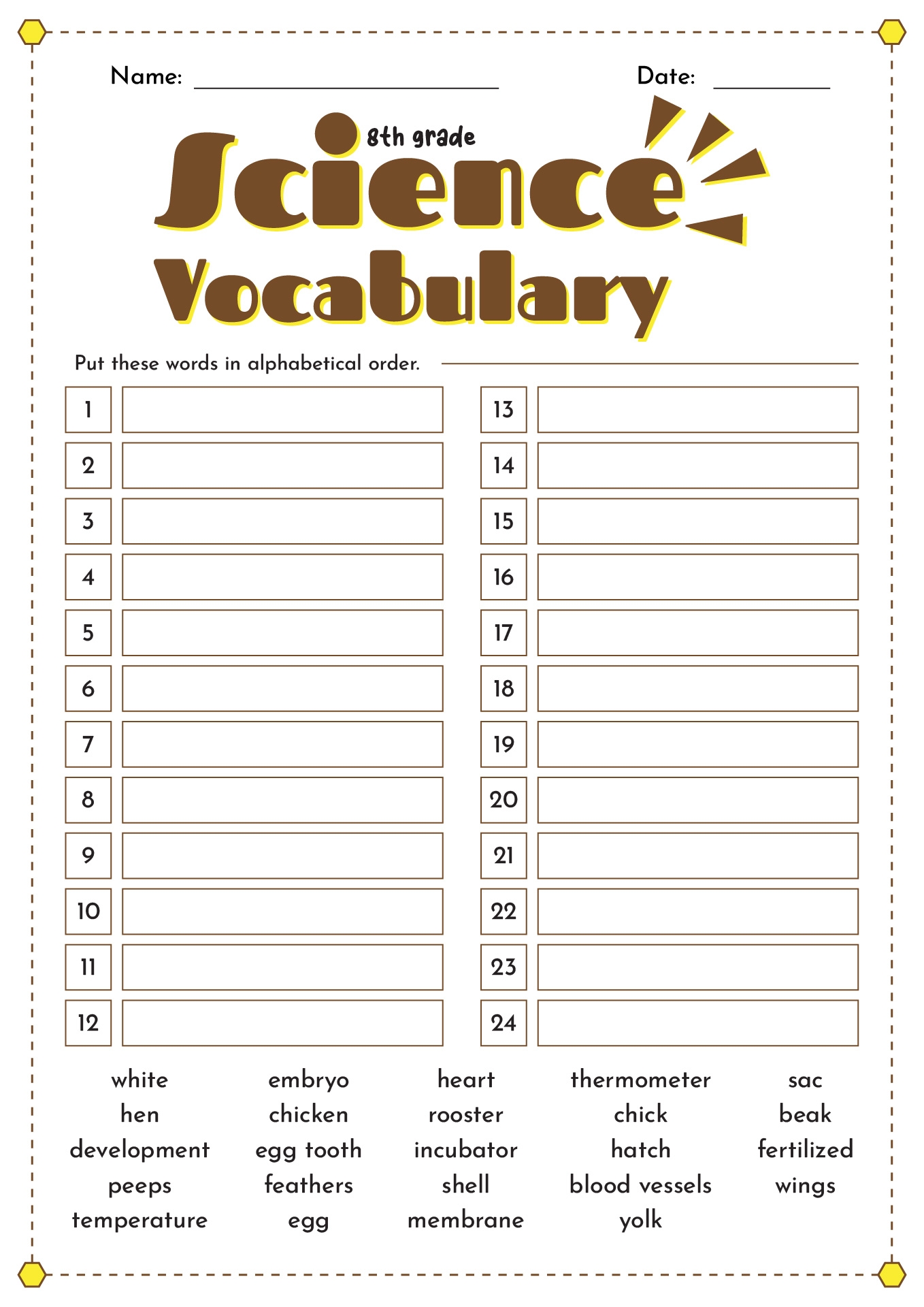 17 8th Grade Spelling Worksheets Free PDF At Worksheeto 
