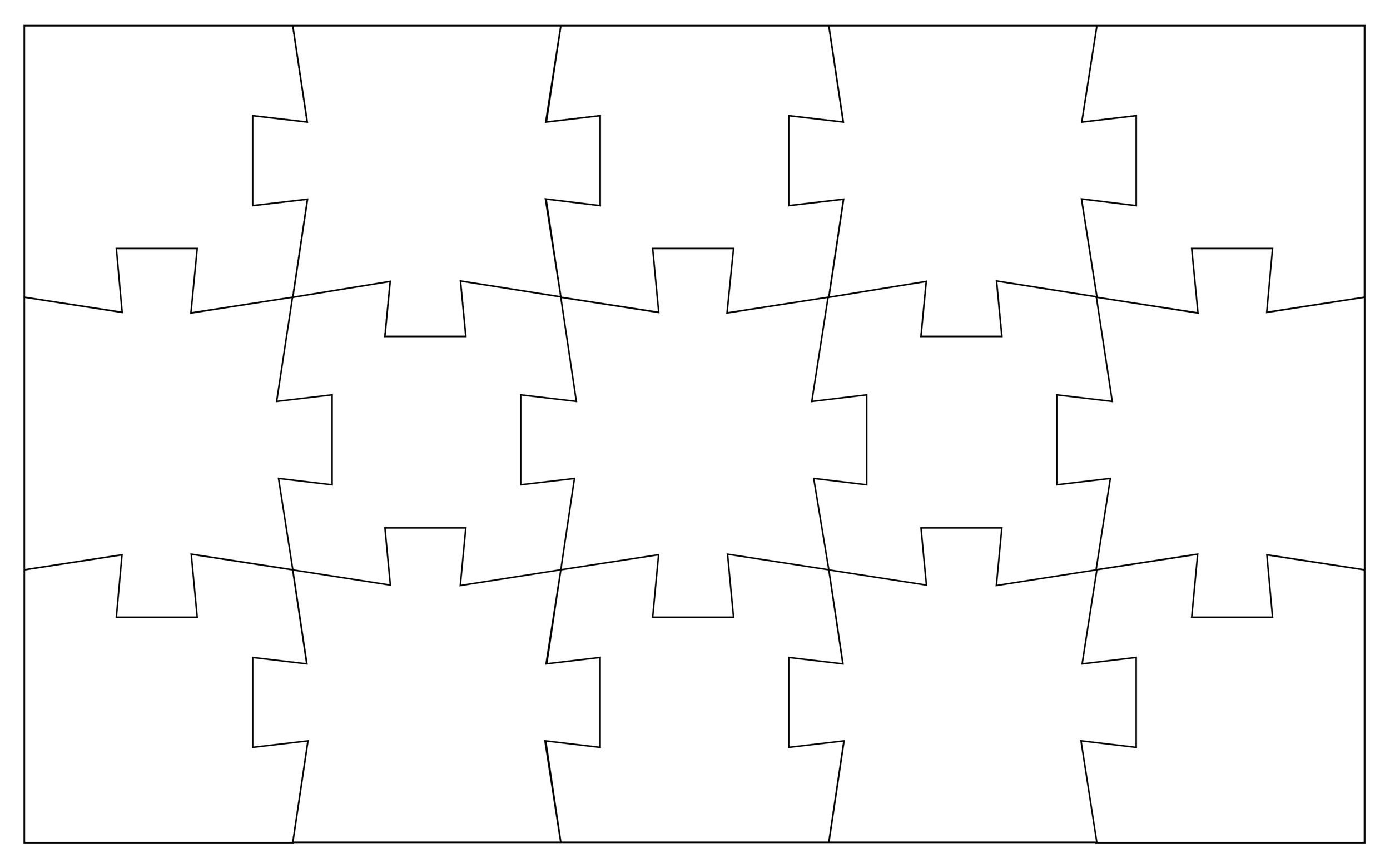 Huge Printable Puzzle Pieces