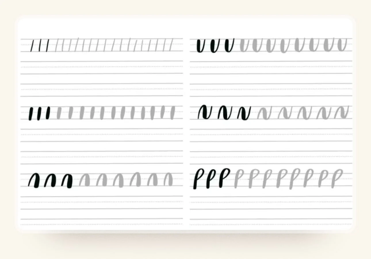 Calligraphy Practice Sheet Printable