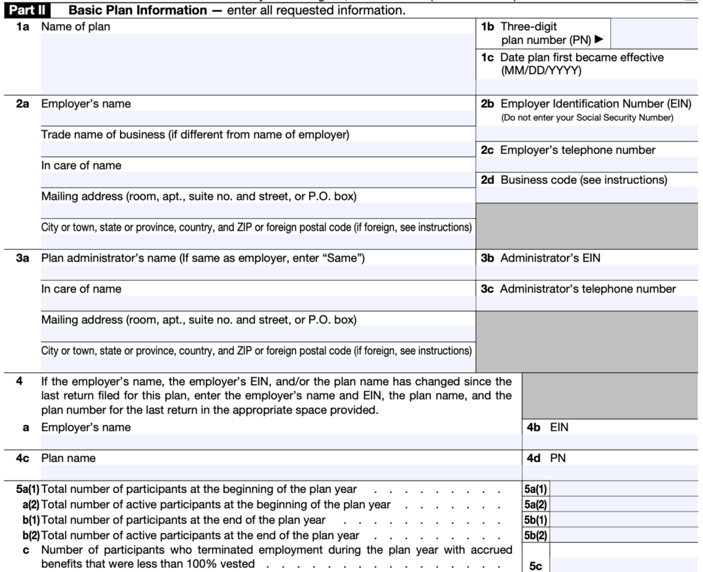 2018 Updated Form 5500 EZ Guide Solo 401k