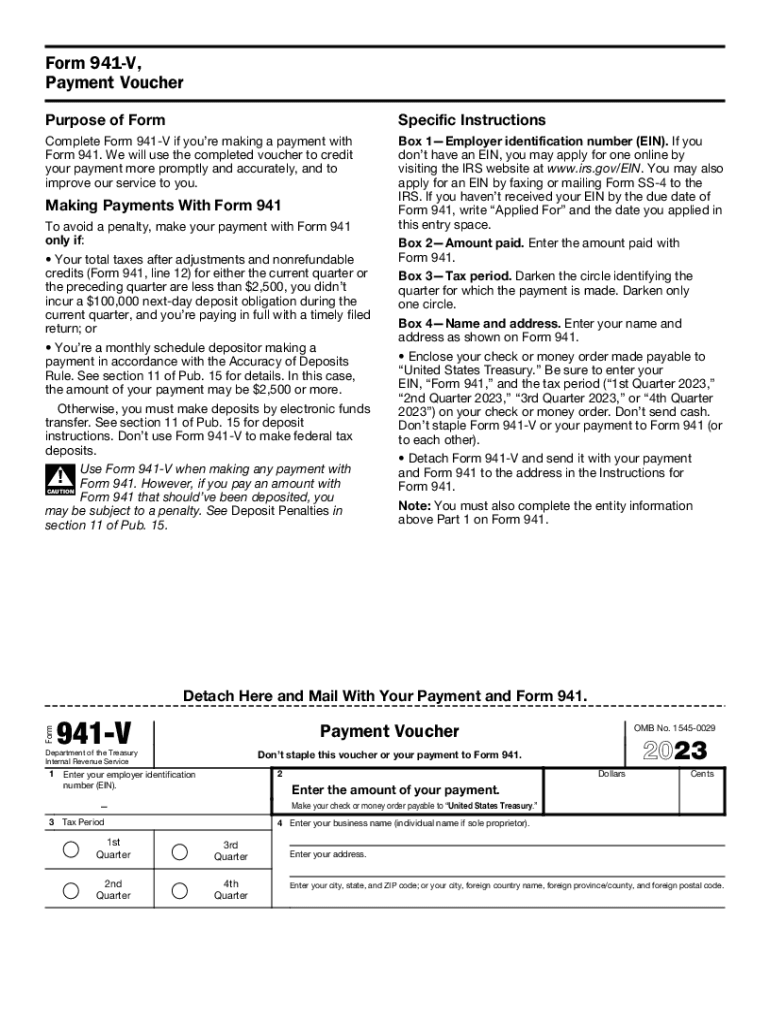 Irs Form 941 2025 Printable