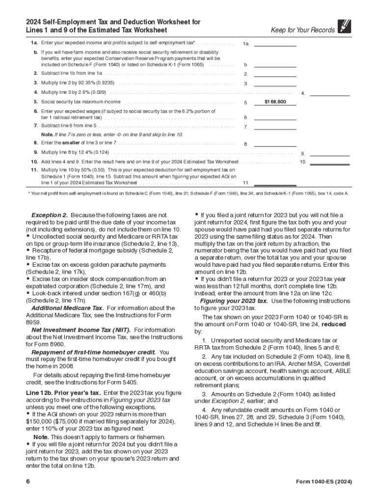 Irs 2024 Form 1040-Es Payment Voucher 4
