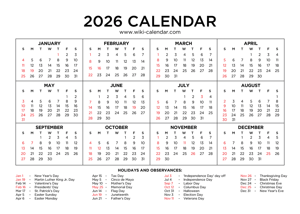 November 2026 Printable Calendar Waterproof
