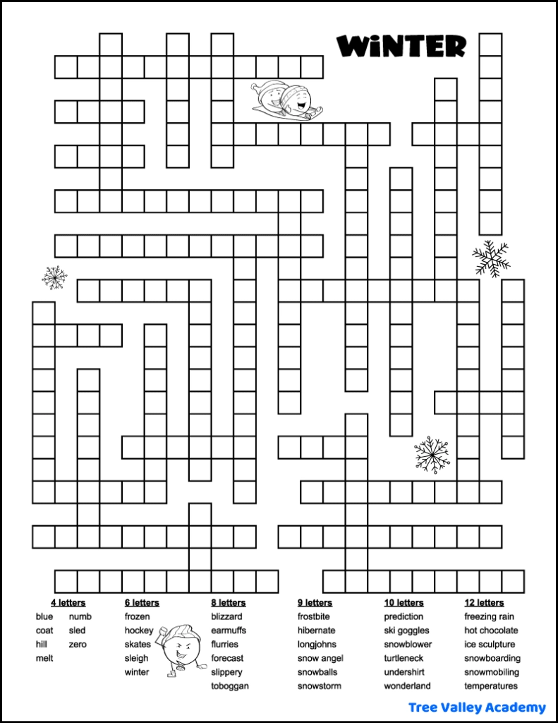 Middle School Puzzles Printable