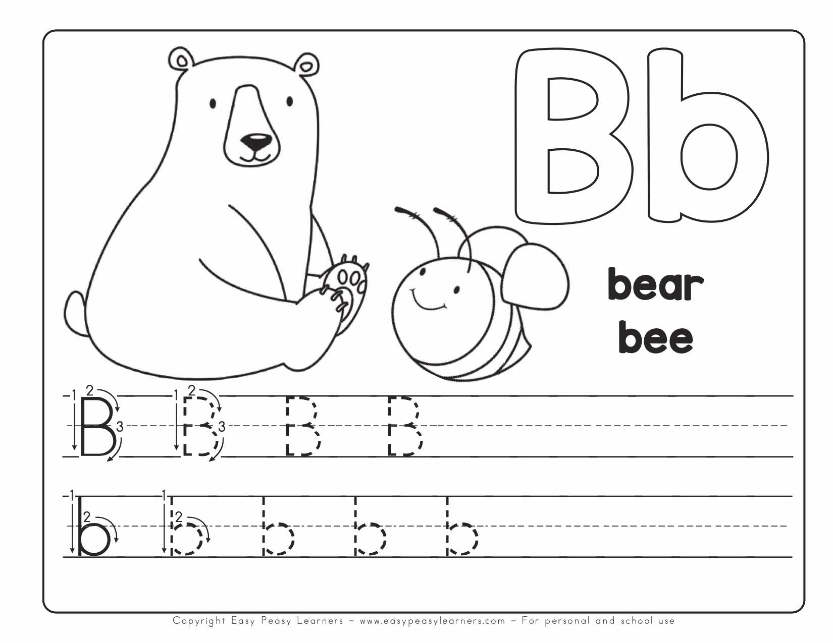 Abc Worksheets Printable Preschool