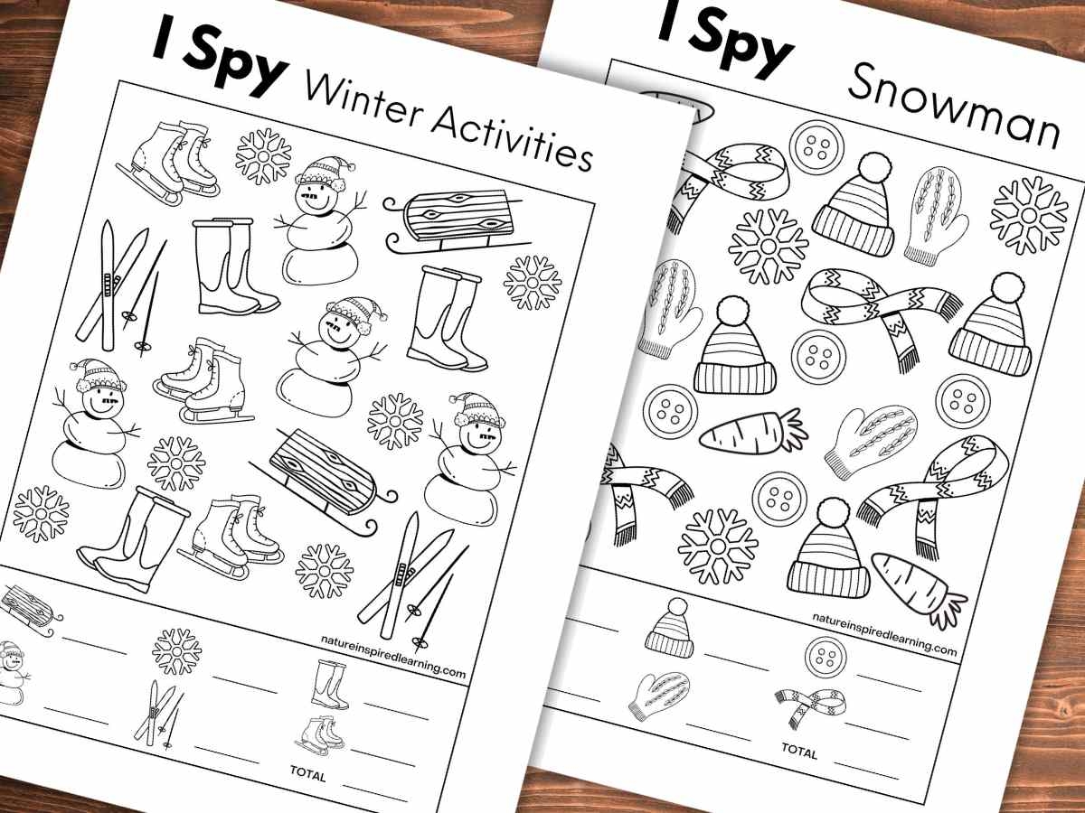 Free Printable Winter Worksheets