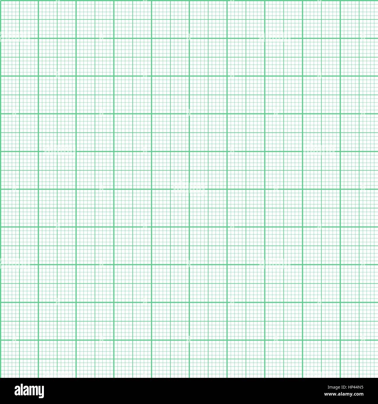 Green Graph Paper Printable