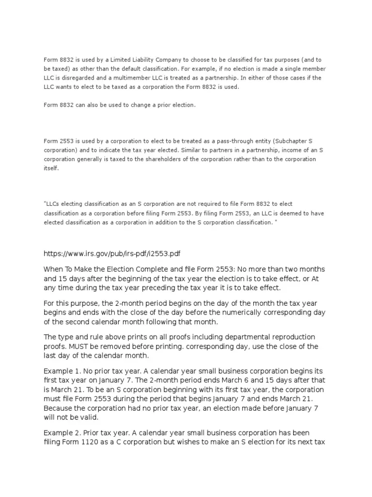 Irs Form 8832 Pdf