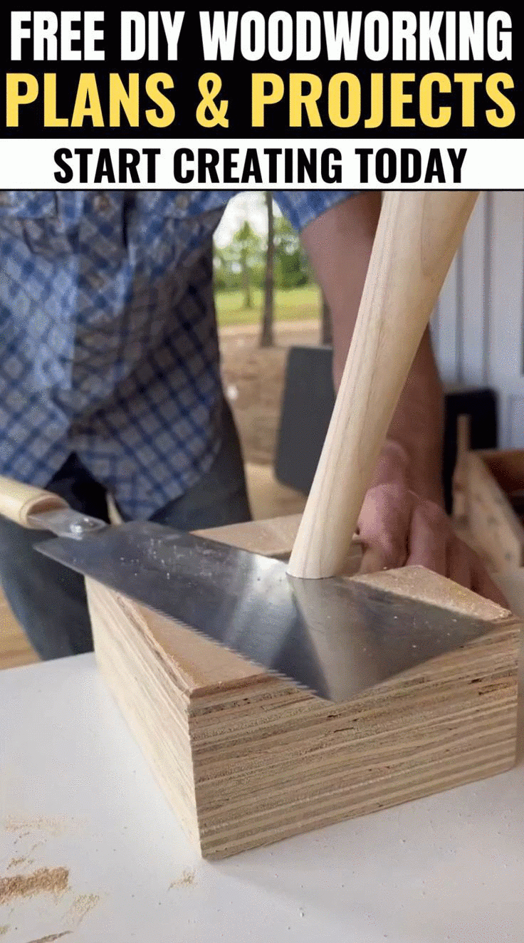 9 DIY Woodworking Project Plans You Can Print For Free with 