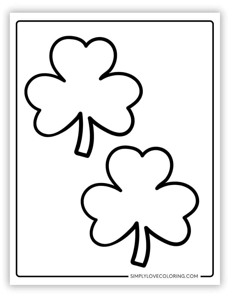 96 Shamrock Template Printables Free PDF Downloads Simply Love 