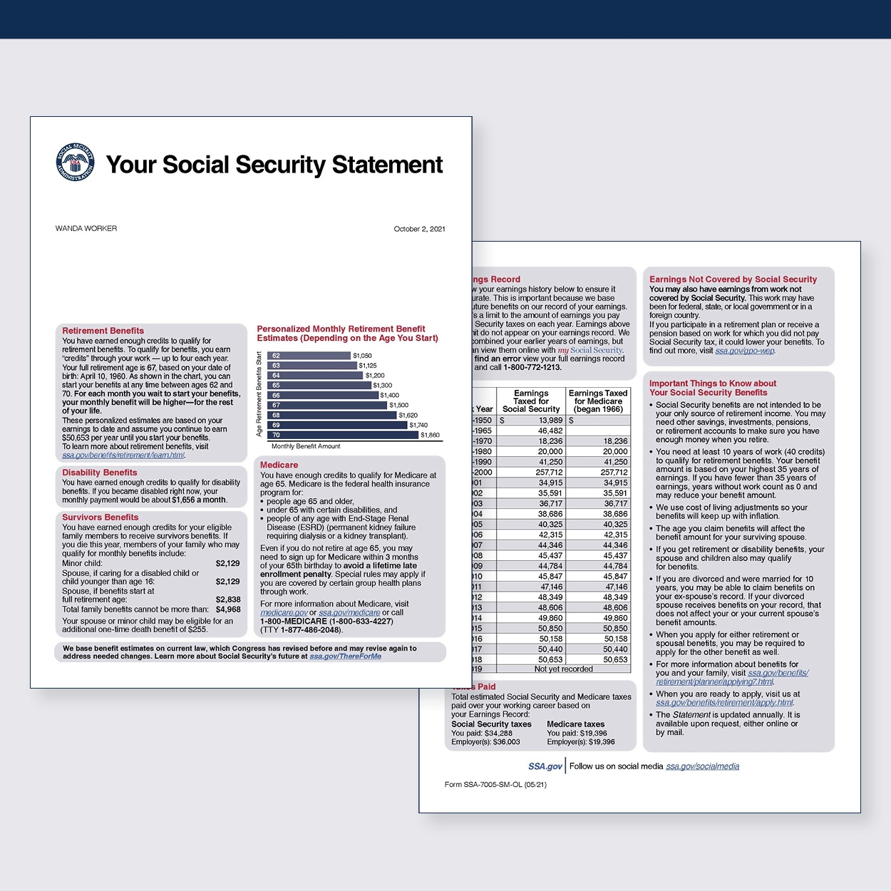 Social Security Ss 5 Form Print