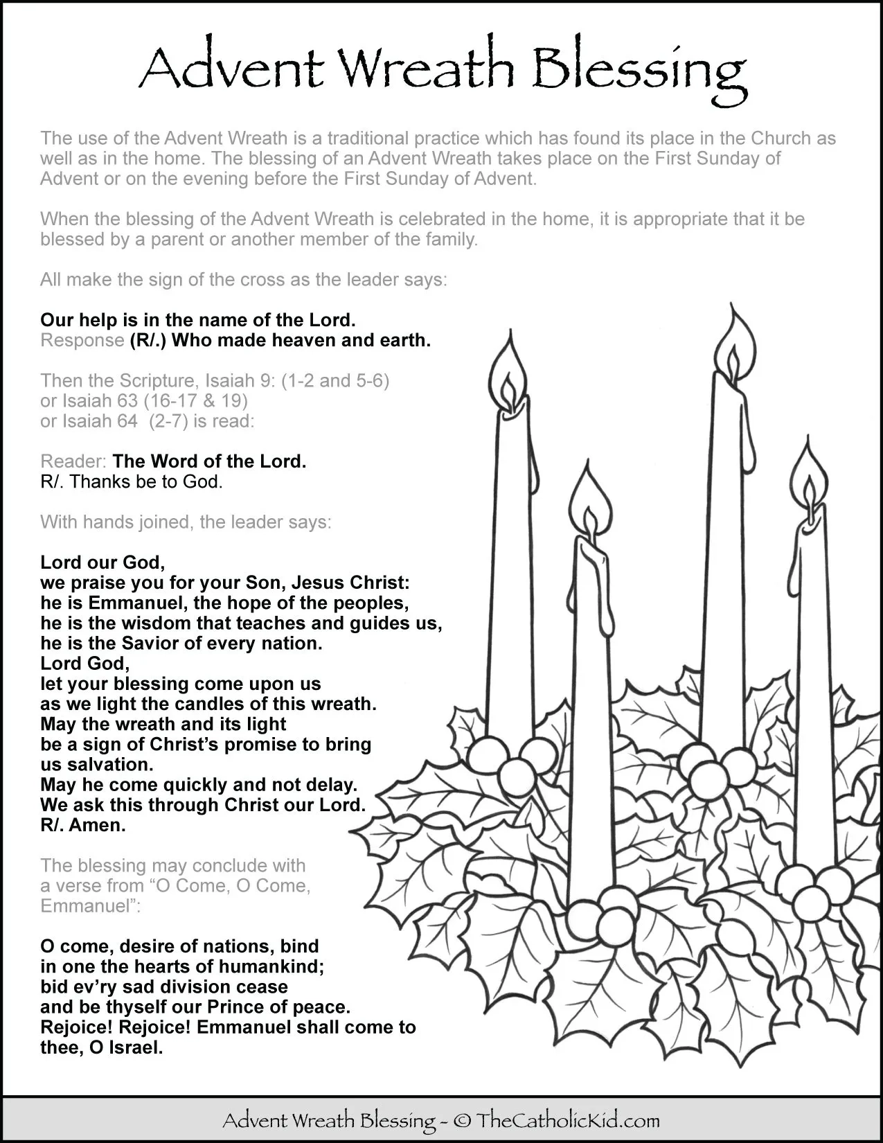 Advent amp Christmas Archives The Catholic Kid Catholic Coloring 