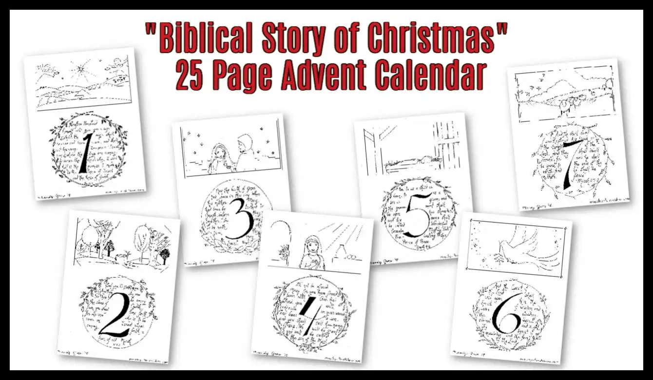 Advent Coloring Pages amp Activities For Kids PDF Sunday School Works 
