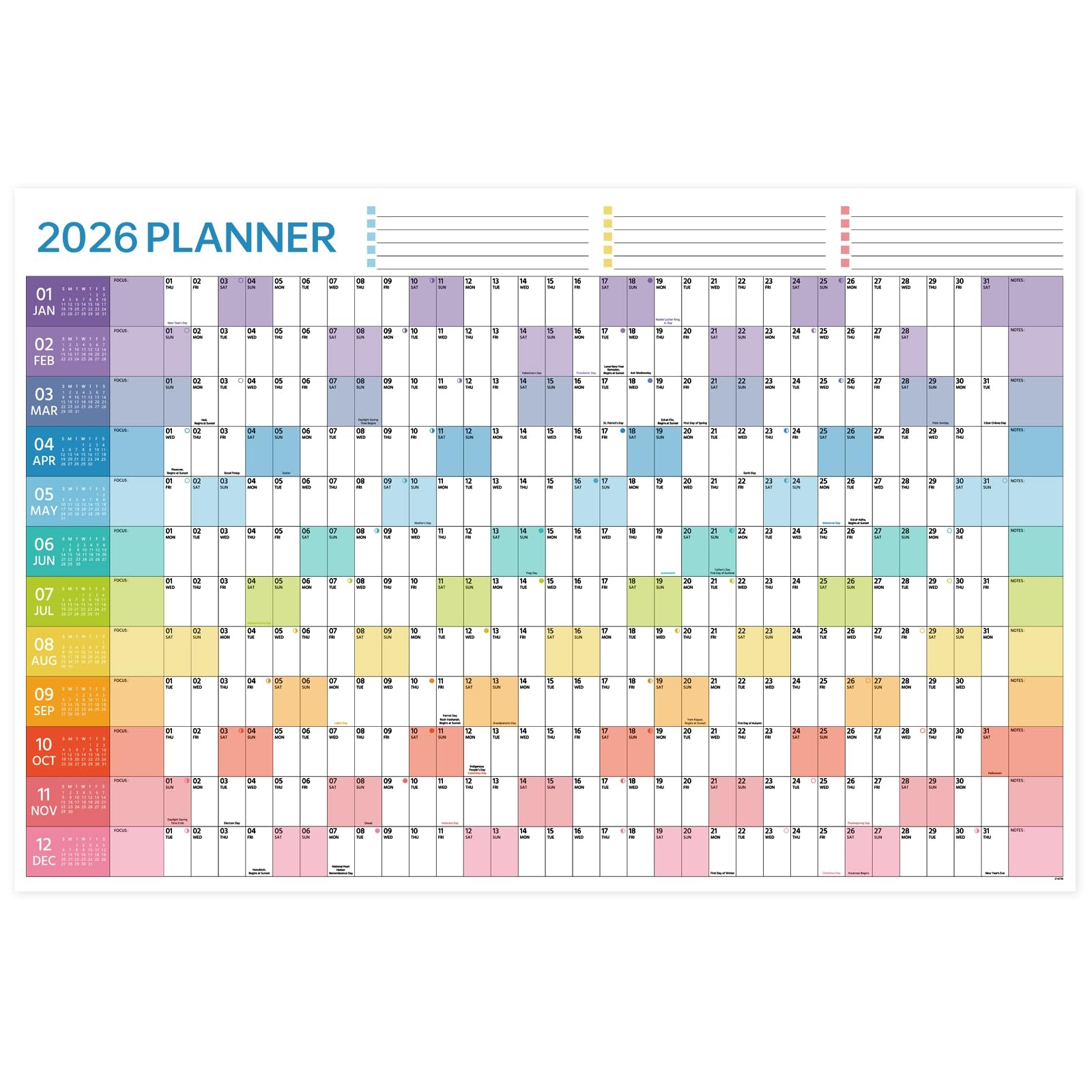Full Calendar For 2026