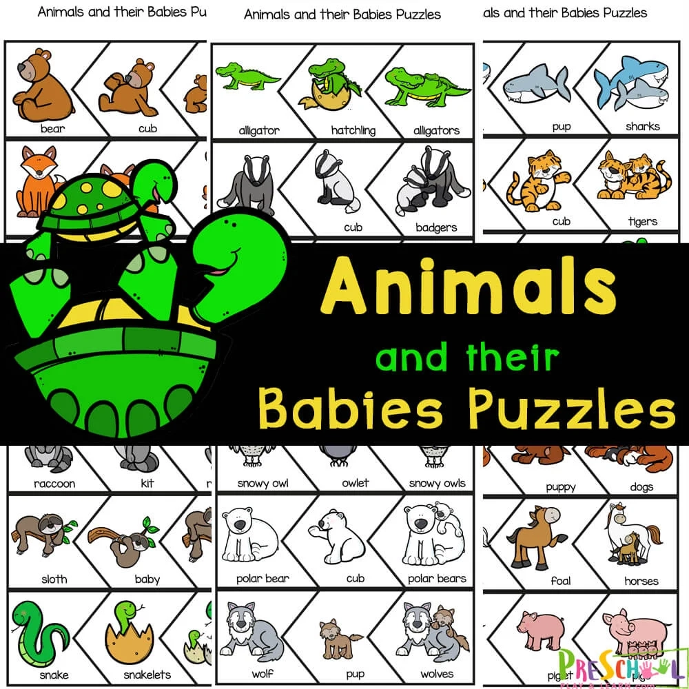 Free Printable Animal Puzzles