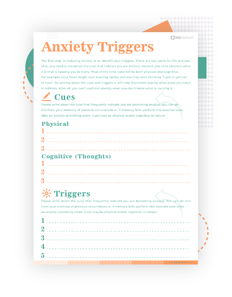 Anxiety Worksheets