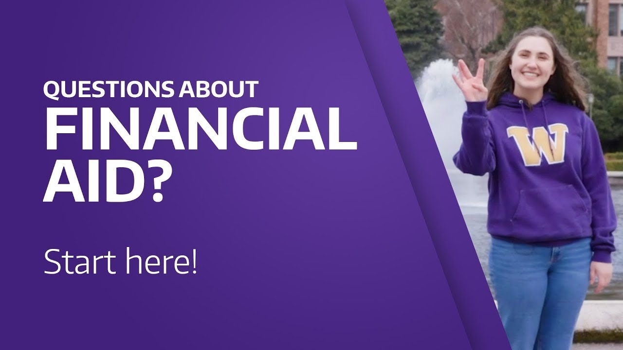Uw Forms Financial Aid