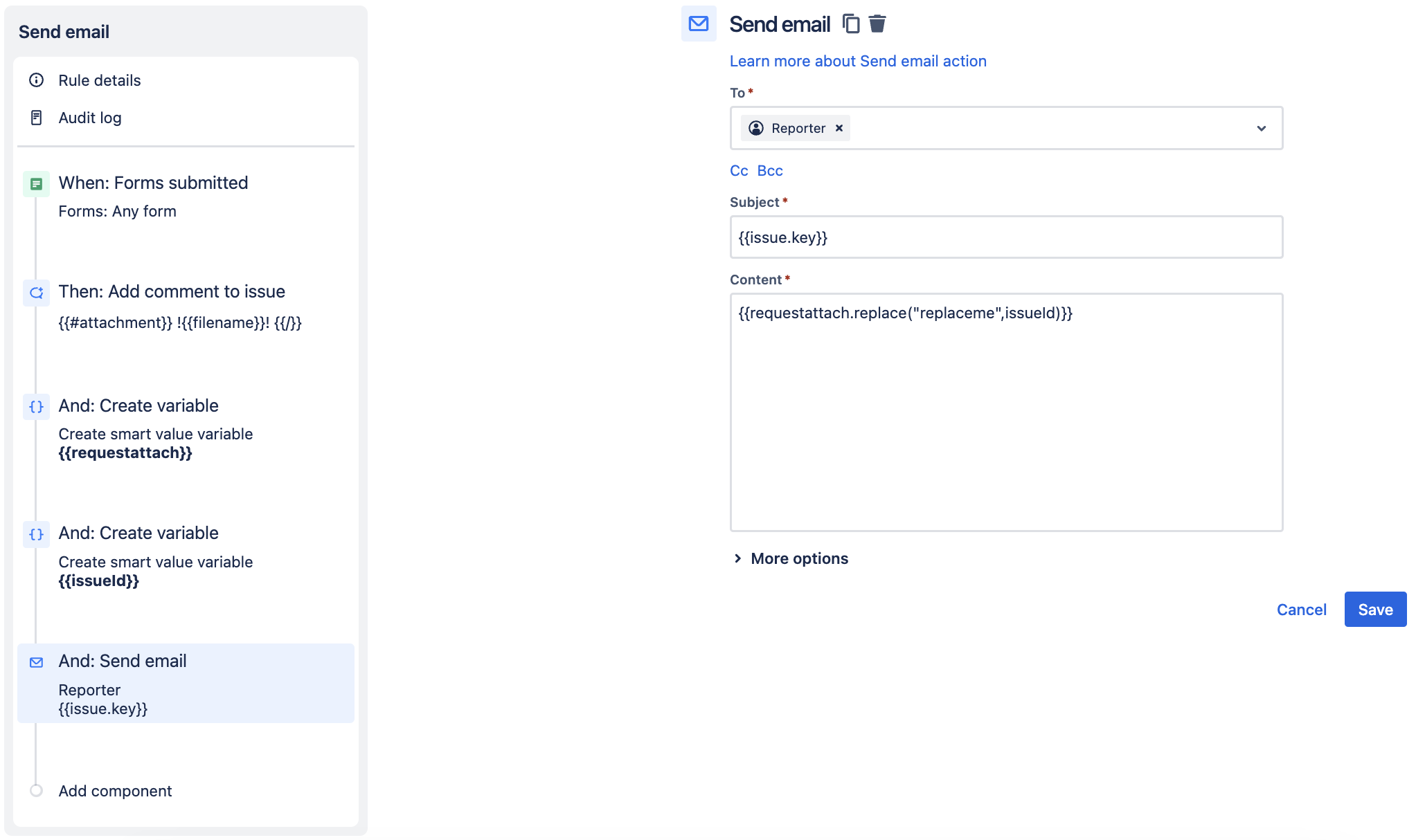 Automate Information Sending In JSM Forms On Cloud Jira And Jira 