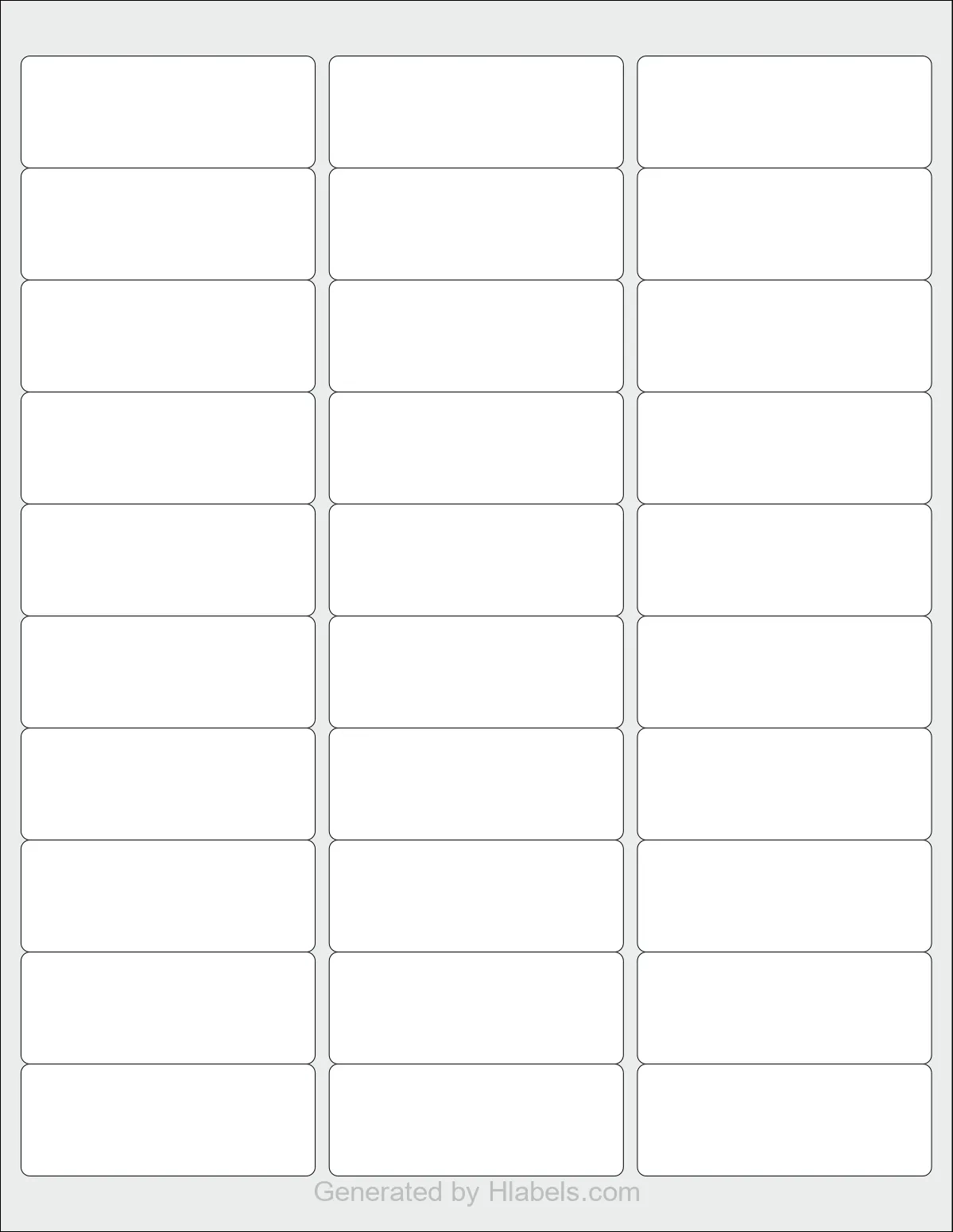 Label Templates Free Printable