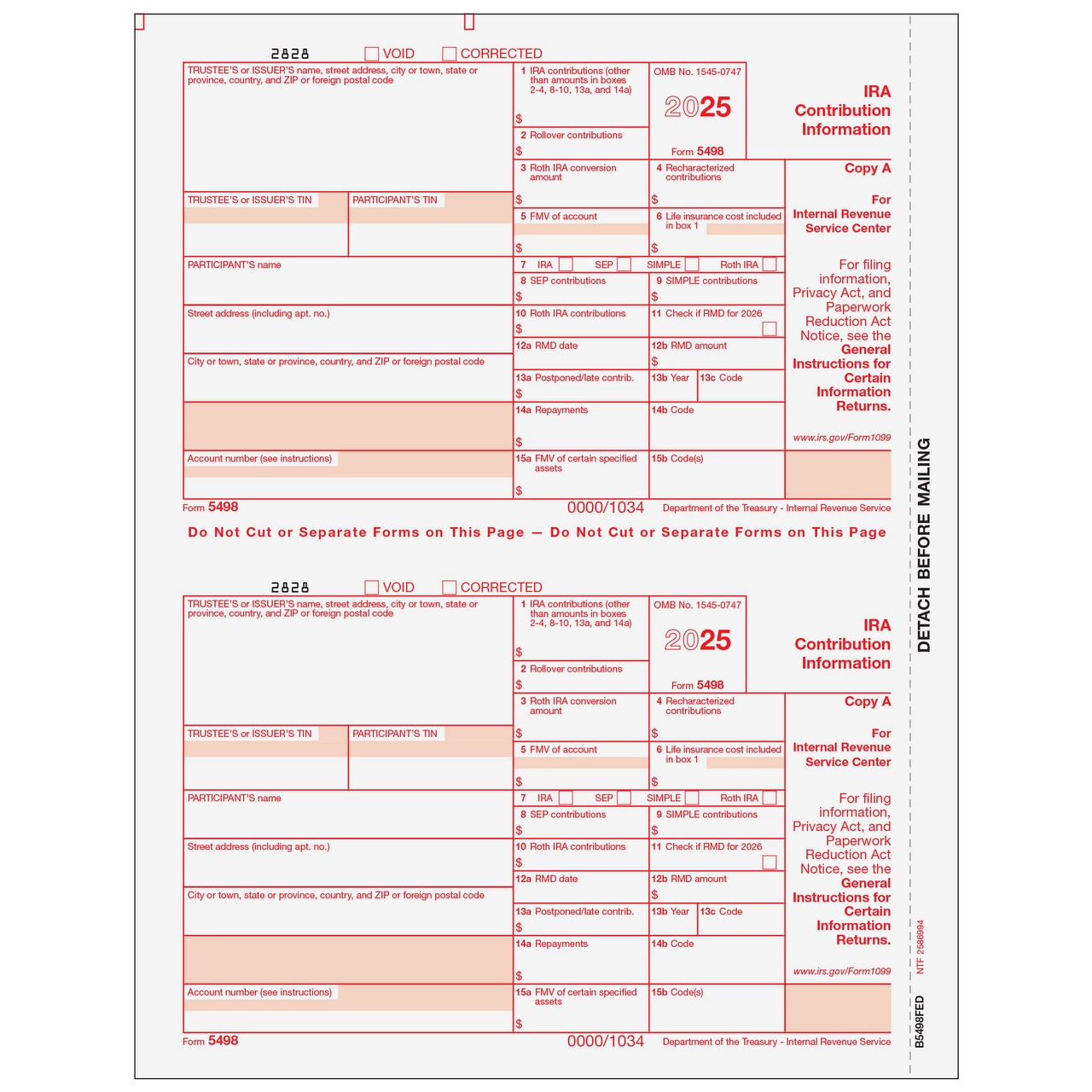 Irs Form 5498