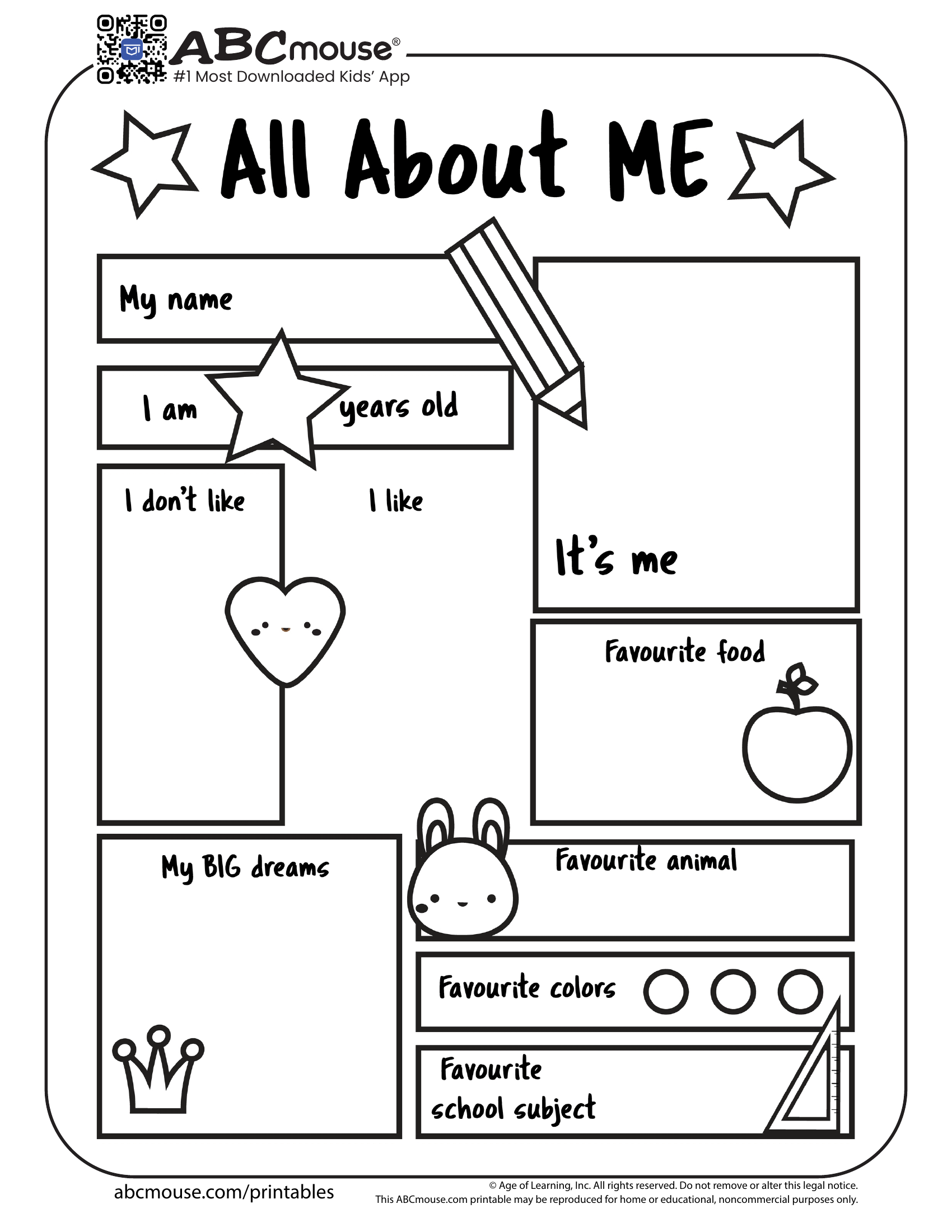 Free Printable Fun Worksheets For Kids Pdf