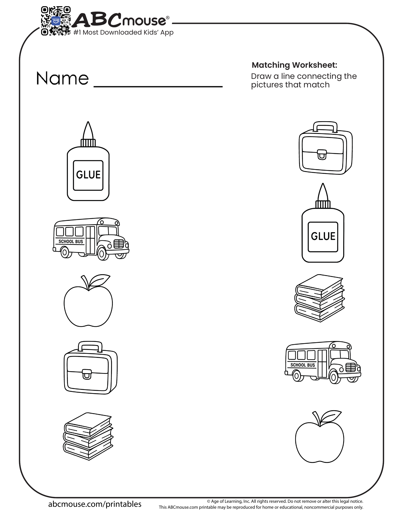 Free Printable School Worksheets Homeschool
