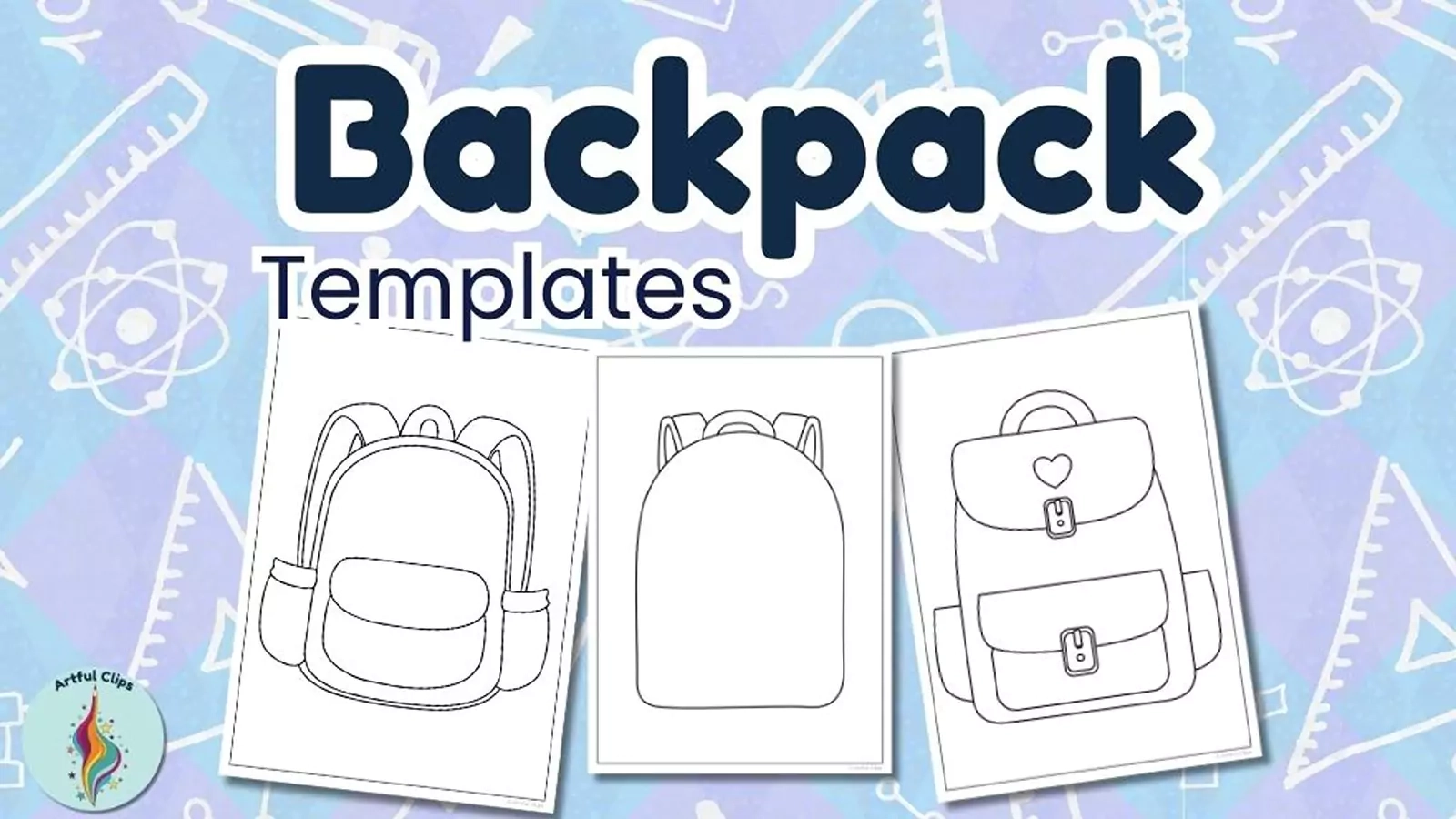 Backpack Template Printable