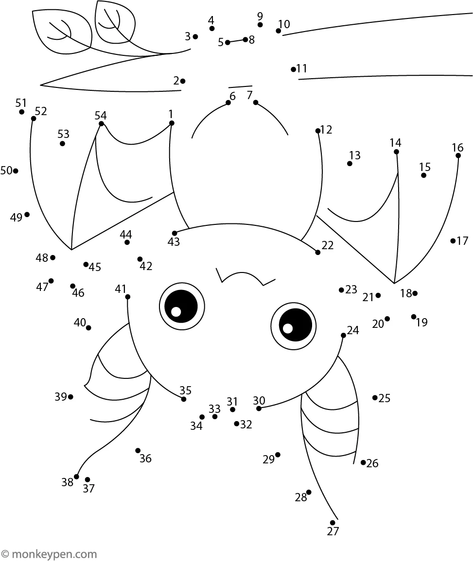 Kids Worksheets Printable Dot To Dot