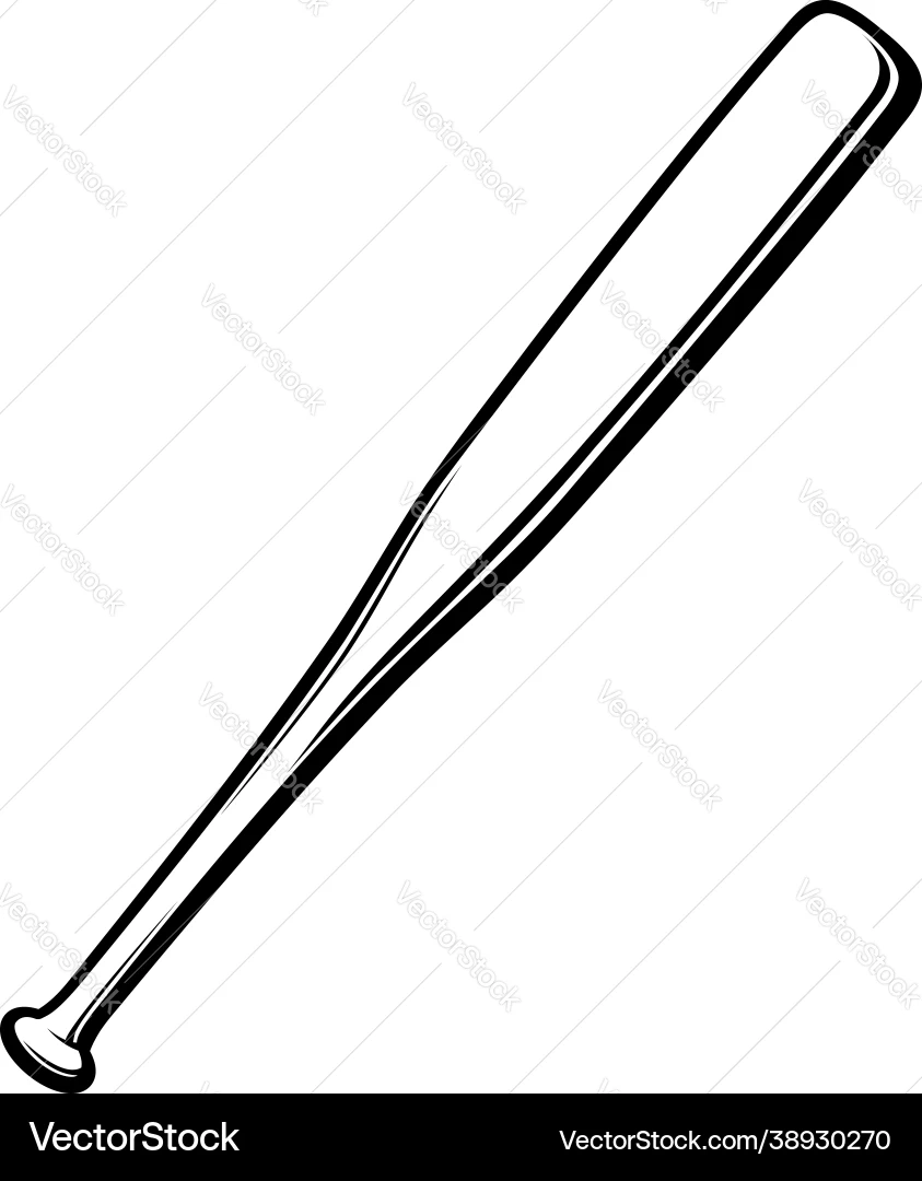 Baseball Bat Printable Template