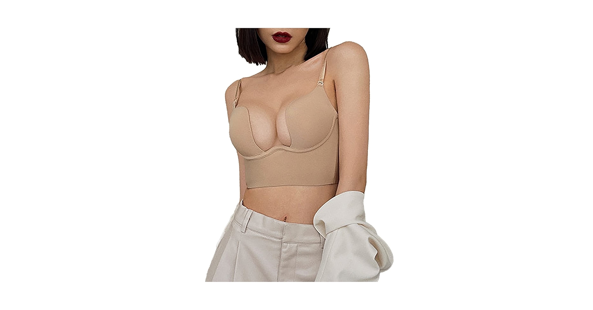 BH Damen Ohne B gel 2028D BH Bra Solide BHS Mit Niedrigem R cken 