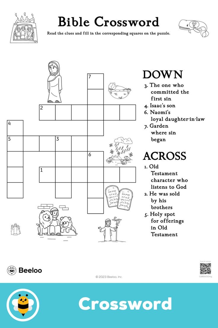 Printable Christian Crossword Puzzles