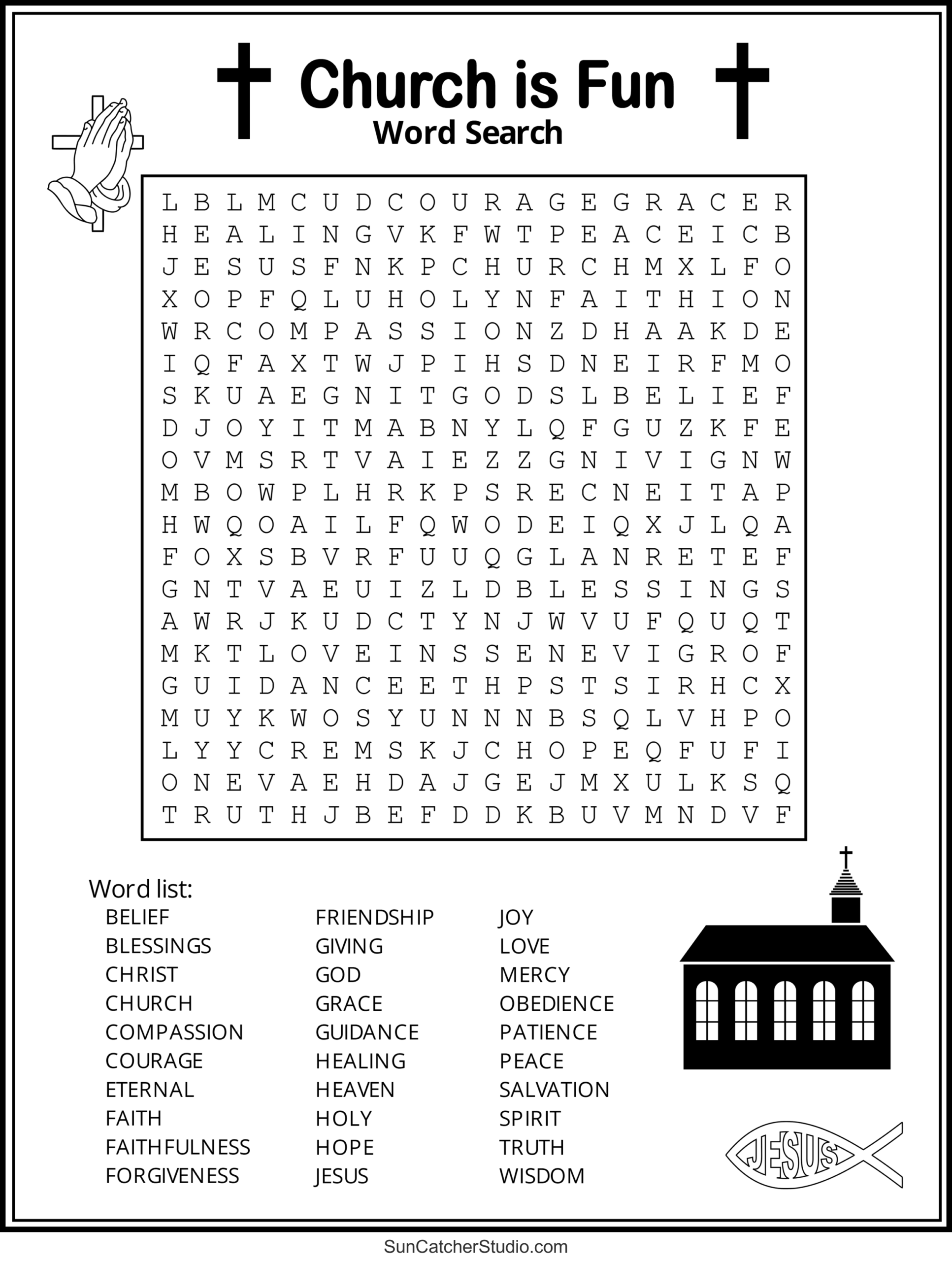Free Printable Bible Puzzles For Kids