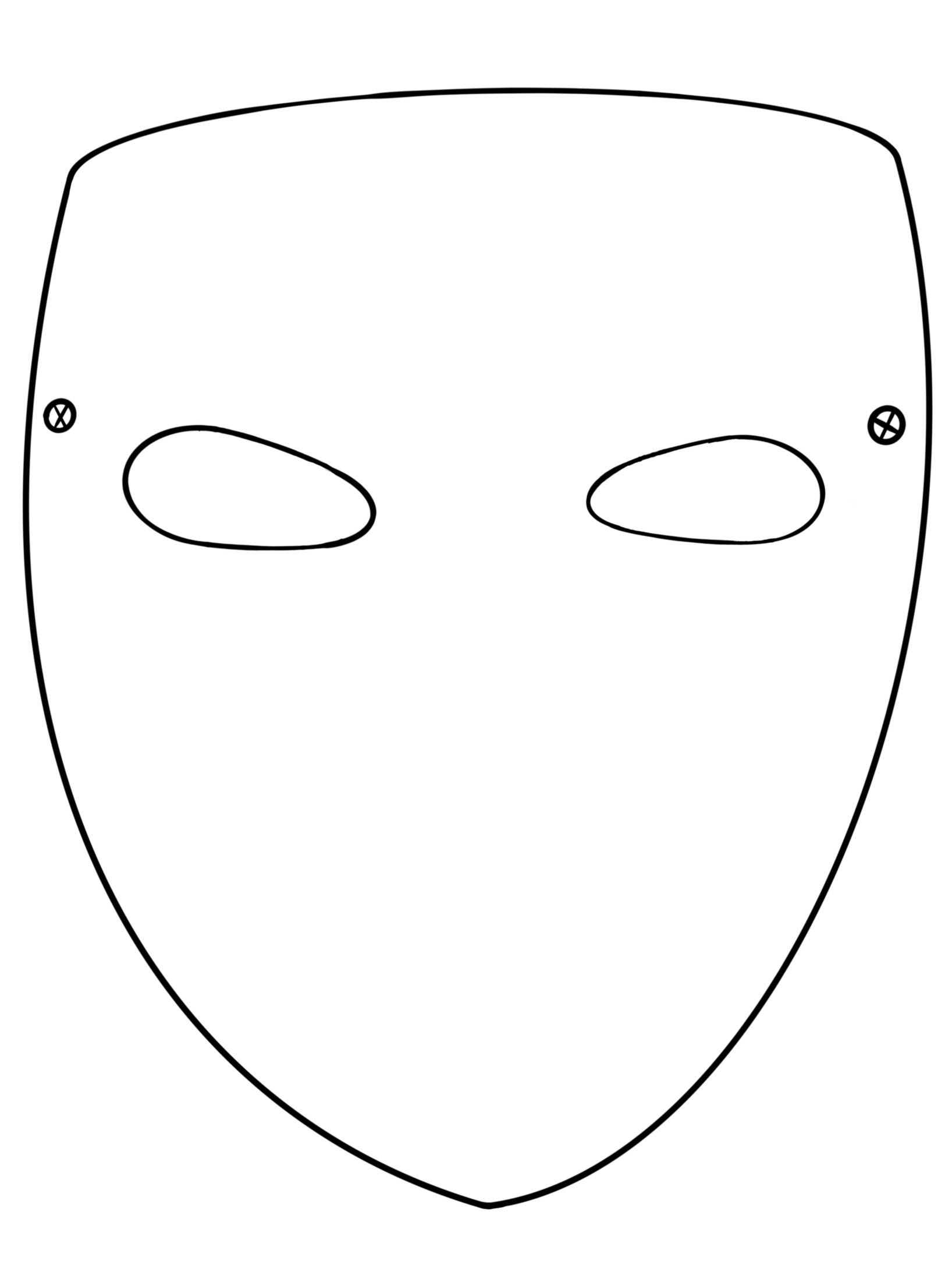Printable Mask Template