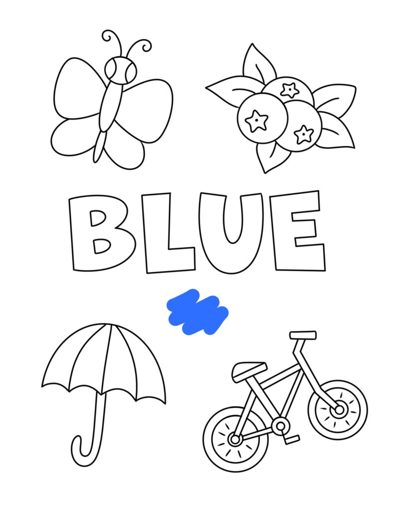 Printable Color Worksheets For Preschool