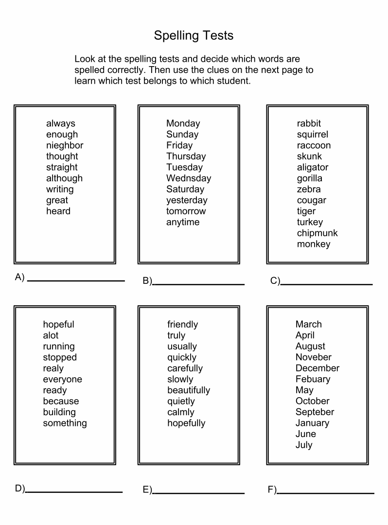 Brain Games Free Printable