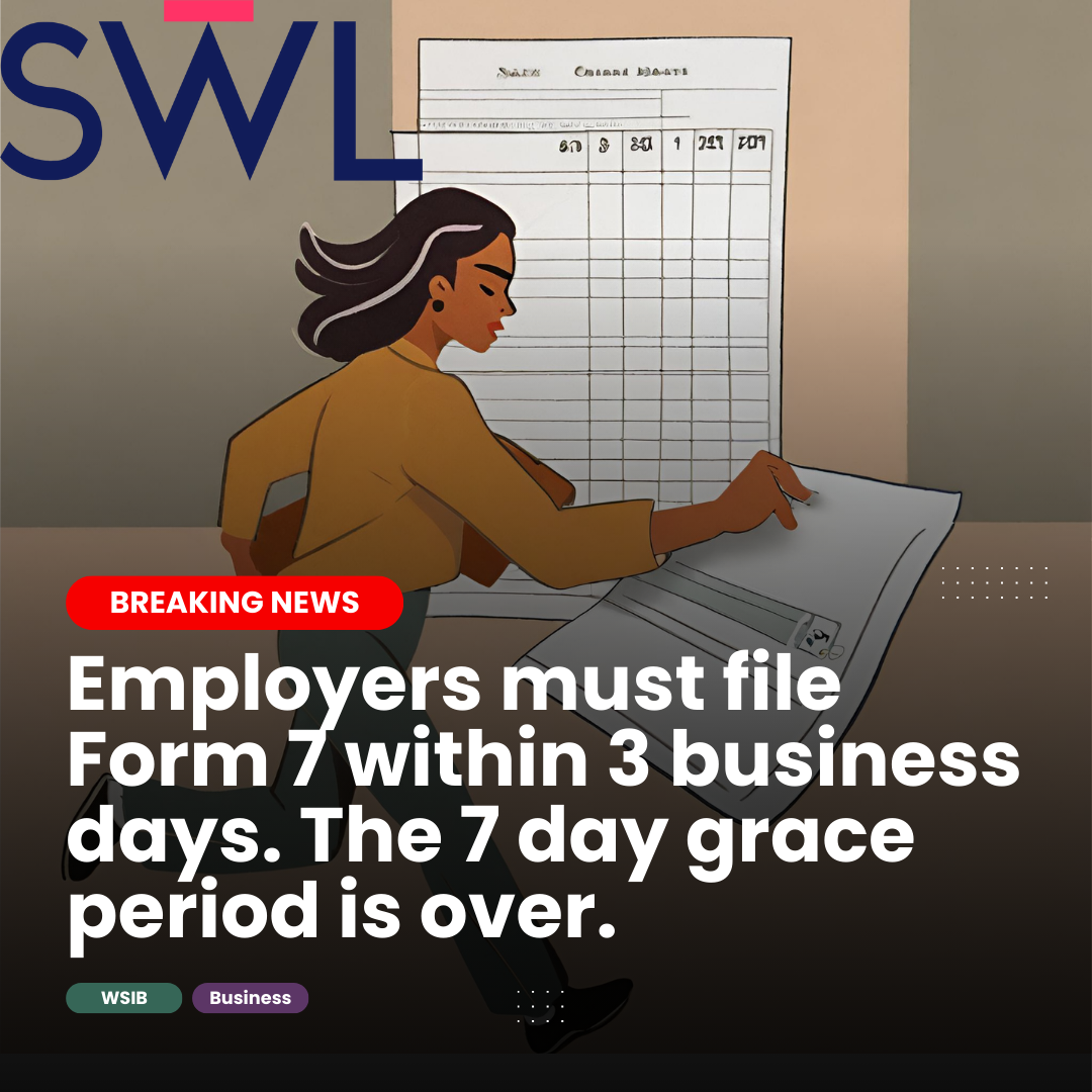 Wsib When To File A Form 7
