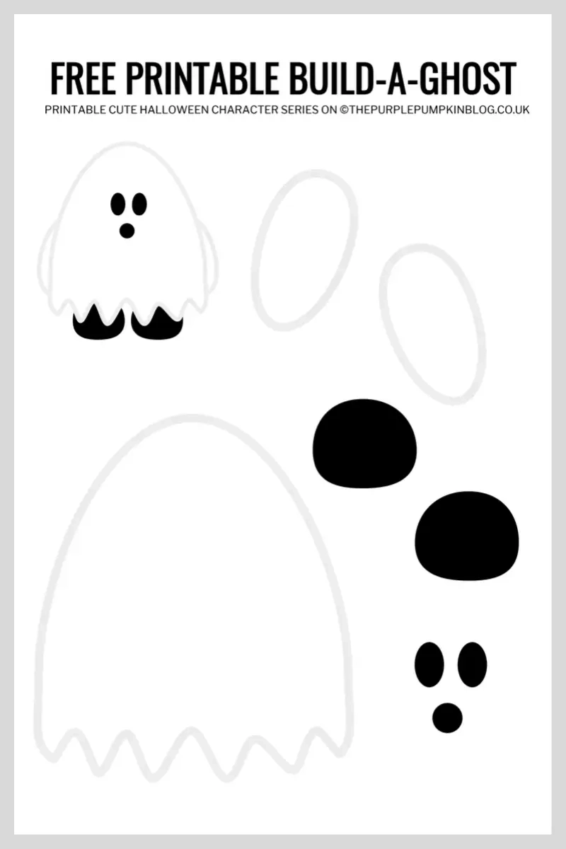 Ghost Template Printable Free